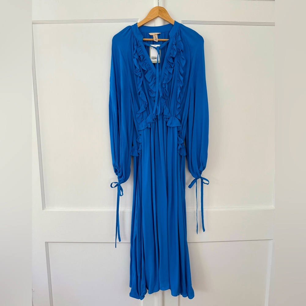 NWT H&M Blue Maxi Dress